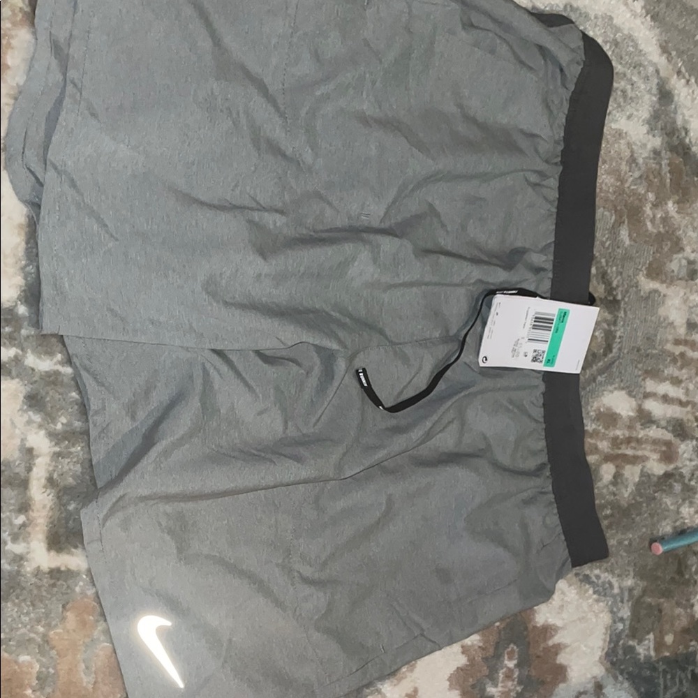 Nike Gray Athletic Shorts Lightweight Performance